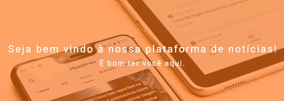 Seja bem vindo à nossa plataforma de notícias!
